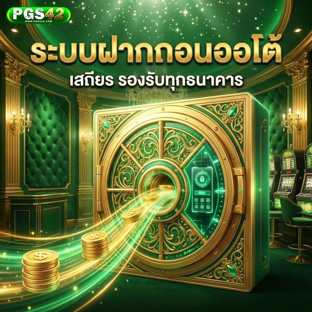 pgs42 ฝากถอนระบบออโต้